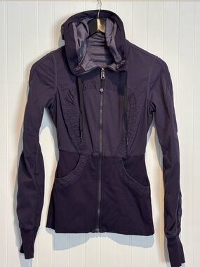 Lululemon reversible dance studio jacket indigo